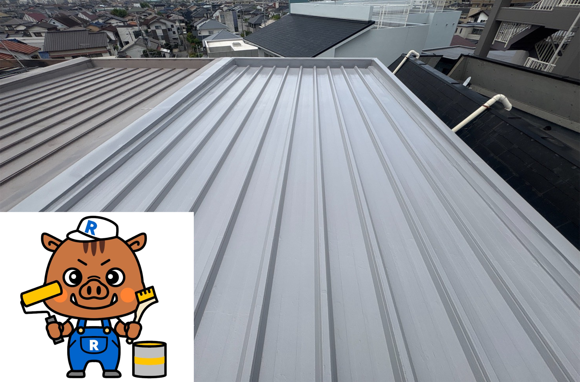 福岡市早良区　屋根工事